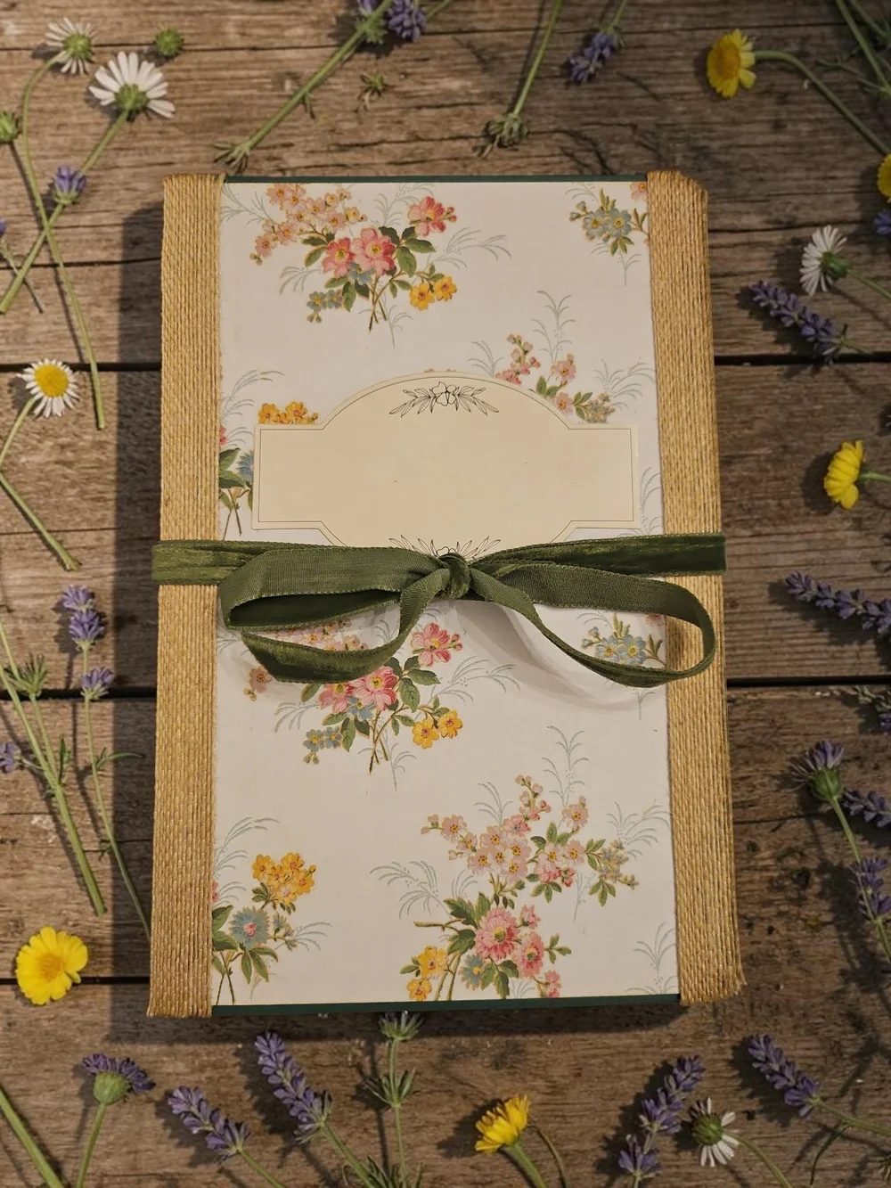 Hand Crafted Upcycled Journal